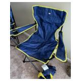 Canvas Folding Arm Camp Chair & Tote