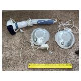 (2) Homedics Sound Spa + Massger