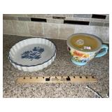 Pioneer Woman Batter Bowl +  Casserole Dish
