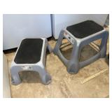 (2) Rubbermaid Step Stools