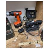 B&D Finish Sander ~ Jig Saw & Drill