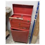 2 Pc Tool Cabinet + Socket Set