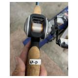 Pflueger Monarch Reel & Graphite Bass Rod