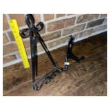Iron & Wood Plate Easels