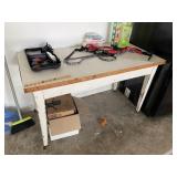 Garage Table (On wheels)