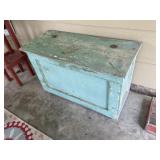 Vintage Wood Bin Box
