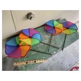 Yard Spinners & Vinyl Patio Table Cloth