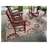 Large 8x10 Outdoor Patio Rug