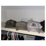 Caps ~ Hat & Leather Bag + Pullovers