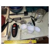 Farberware Handheld Can Opener + Kitchen Utensils