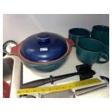 Green Stoneware Set (20 Pcs)