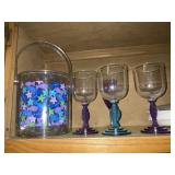 Ice Bucket & Drink Stems (Lexan) + Supplies
