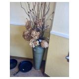 Tall Vase & Arrangement