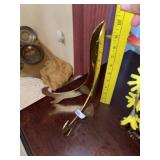 Large Brass Plate Easel