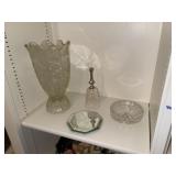 Large Crystal Vase ~ Bell and Decor