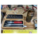 Oiler & Exacto Knife Set