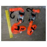(2) 14' Ratchet Tie Downs