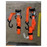 (2) 14' Ratchet Tie Downs