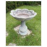 Concrete Birdbath