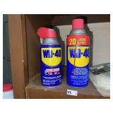 (2) Cans WD40 + Zip Ties