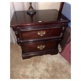 Pr of Cherry Bedside Stands