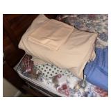 Queen Bed Sheet Sets (Blue & Beige)