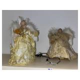 (2) Angel Tree Toppers