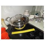 Stainless Cusiniart Deep Covered Cooker
