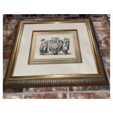 Ornate Gold Framed Print