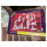 Porcelain Nativity Set