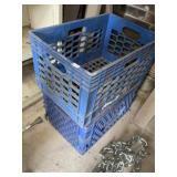 (3) Plastic Totes