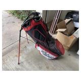 Titleist Hybrid 14 Stand Bag + 3 Golf Clubs