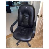 Black Leather Computer Chair