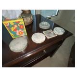 Coasters & Stone Ash Tray