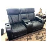 Nice Reclining Leather Loveseat (See below)