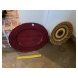 (2) Pier One Serving Platters