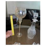 Decanter & Stem Vase
