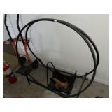 Firewood Rack Ring & Wood Toter