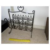 Wrought Iron Magazine Stand