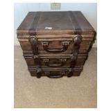 Faux Luggage Decorator Box