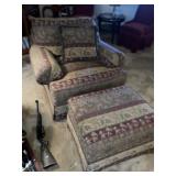 Chiar & Ottoman (Like New)
