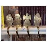 Brass Stocking Holders