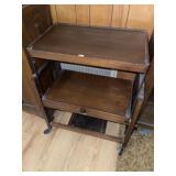 Vintage Art Deco Folding Tea Trolley