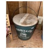 Vintage Frabillite Metal Minnow Bucket