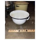 Vintage Enamel Granite Ware Chamber