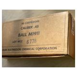 45 Cal Ammo (50 Rounds)