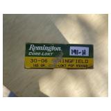 Remintgton 30-06  Core-Lokt Ammo (25 Rounds)