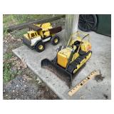 Tonka Metal Dozer & Dump Truck