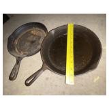 (3) Cast Iron Skillets