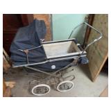 Vintage Thayer Chrome Baby Carriage